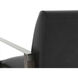 Earl Ash Grey / Brentwood Charcoal Leather Lounge Chair